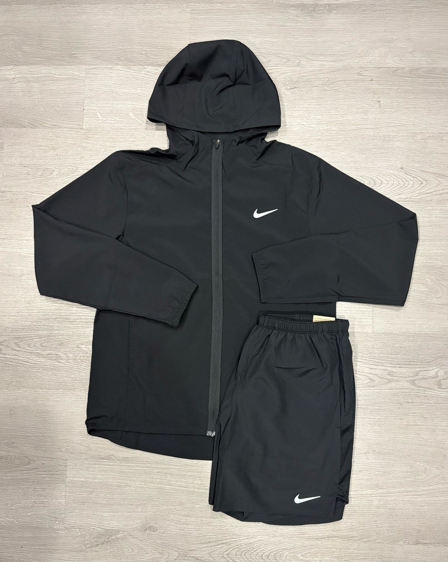 Nike Black Form Jacket x Short Set