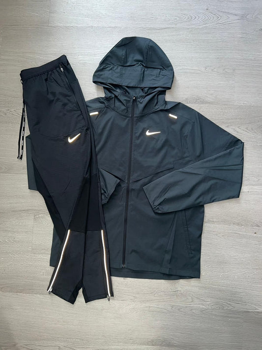 Nike Black 'UV' Windbreaker x Phenom Tracksuit