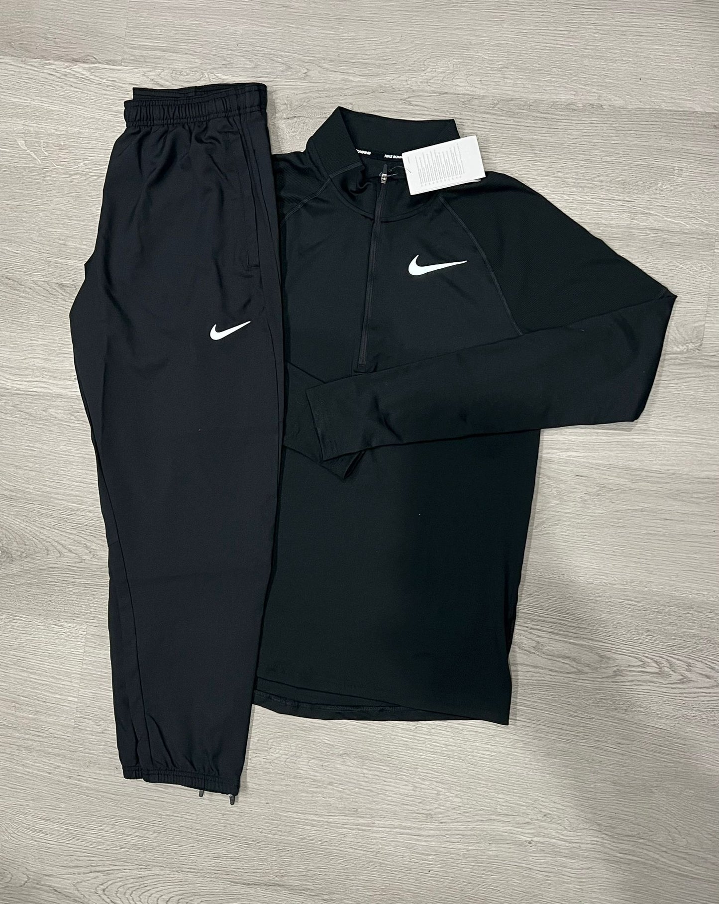 Nike Black Element Q-Zip Tracksuit