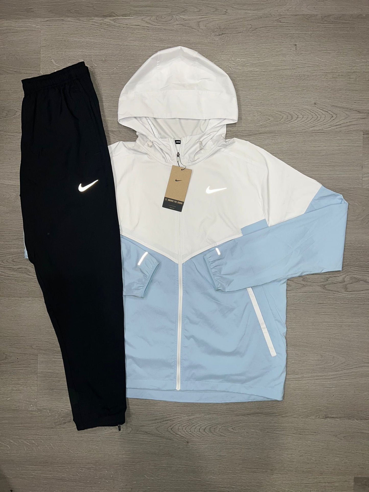 Nike Armoury Blue Repel Windbreaker x Black Challenger