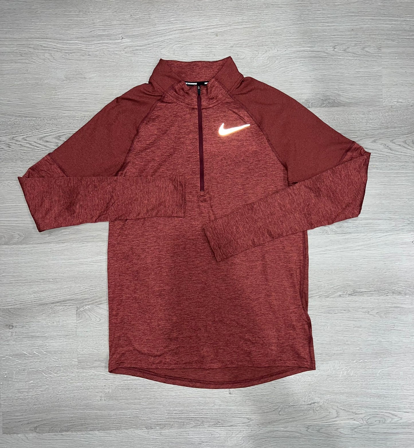 Nike Marroon Element Quarter-Zip