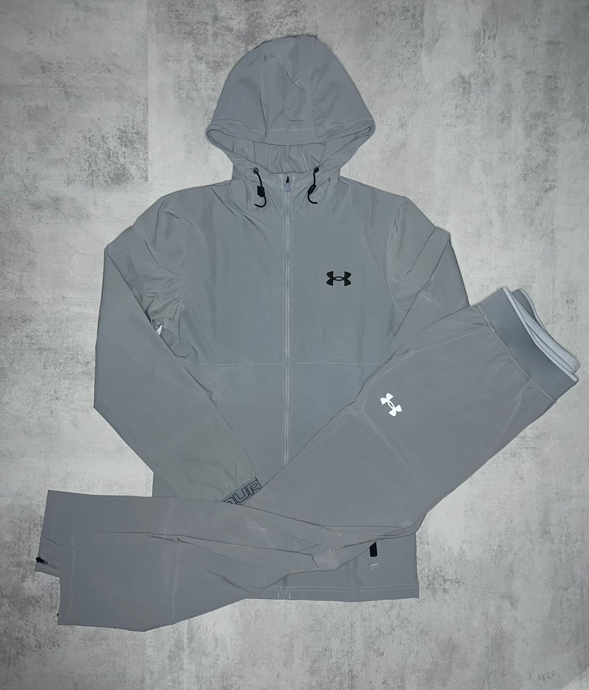 Under Armour Grey Stretch Woven Tracksuit