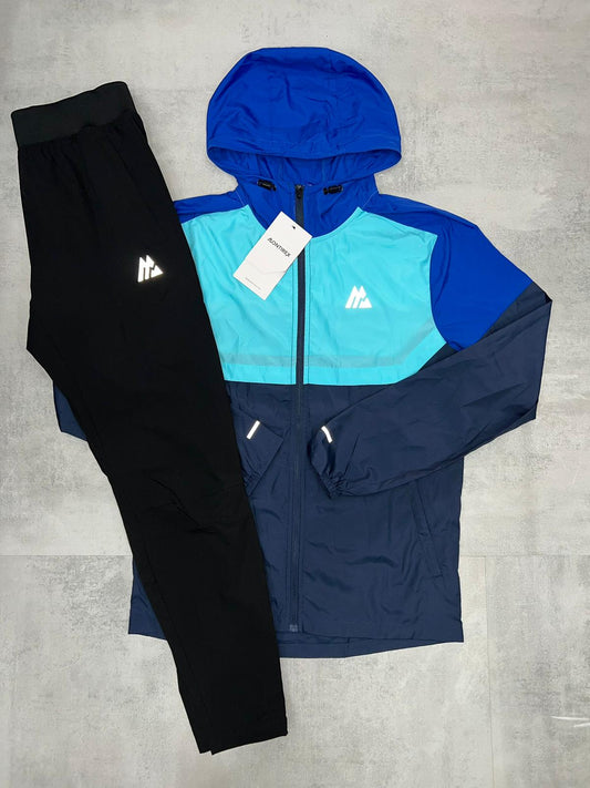 Montirex Vector Blue Windbreaker Tracksuit