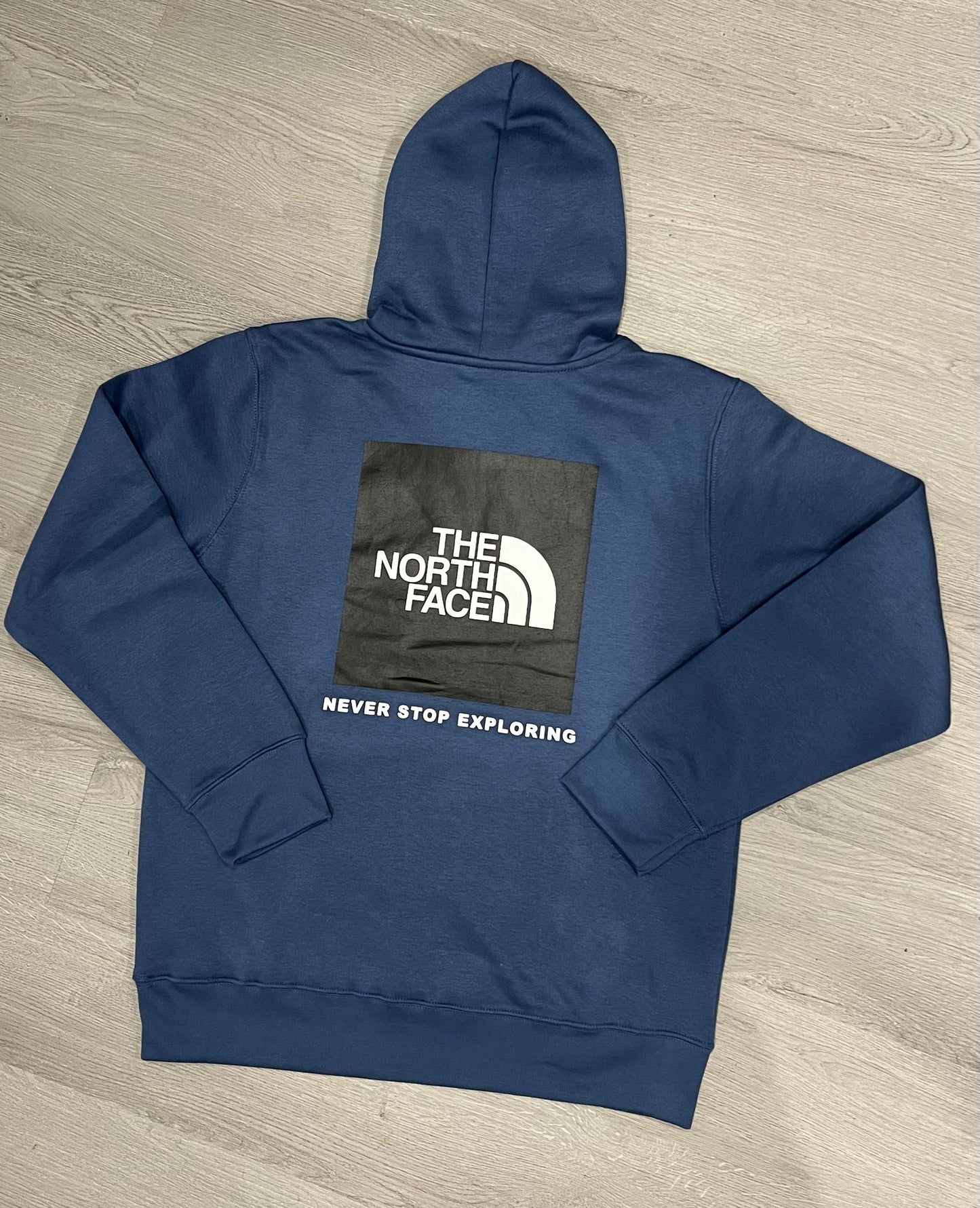 North Face Navy Box Logo Tracksuit